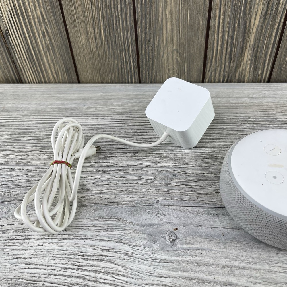 Amazon Echo Dot 3rd Gen D9N29T Smart Speaker White Gray With Power Cord TESTED - Picture 4 of 12